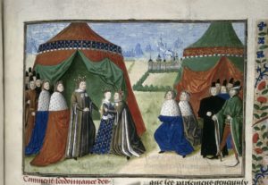 Meeting of Richard II and Isabella of Valois