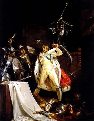 The Death of Richard II by Francis Wheatley